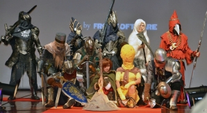 「DARK SOULS III」先行体験レビュー！上級騎士やアルトリウスなど12名のコスプレイヤーを集めたファッションショーのレポートもの画像1