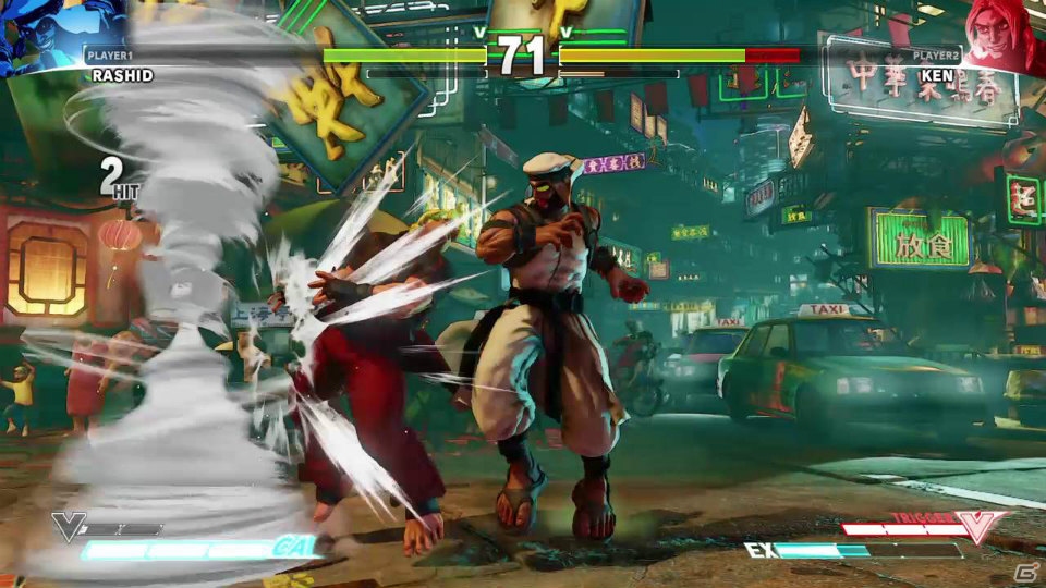 【TGS 2015】「ストリートファイターV」TGS2015バージョンで追加されたカリンやラシードなどの使い方を紹介！各キャラクターの技表もお届けの画像6