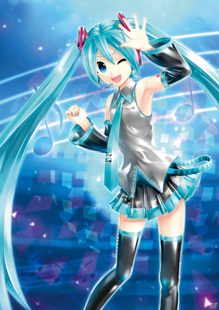 PS Vita版「初音ミク -Project DIVA- X」KEI氏による描き下ろしメインビジュアルが公開！の画像1