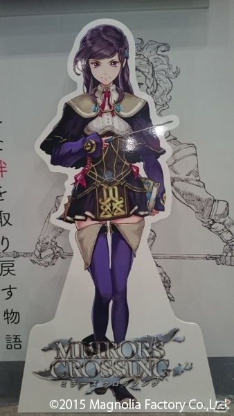 iOS/Android「MIRRORS CROSSING」メインビジュアルや3つの世界観、新キャラクター2人が明らかに！TGS 2015にてプレイアブル出展もの画像2