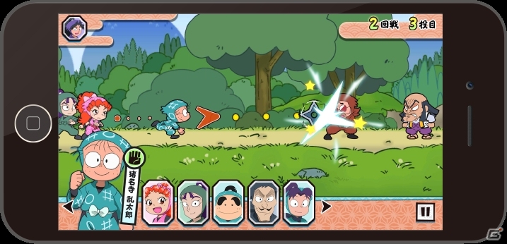 忍たま乱太郎がスマホに登場！iOS/Android「忍たま 乱太郎ふっとびパズル！の段」が2015年秋に配信―TGS 2015で試遊も可能の画像3