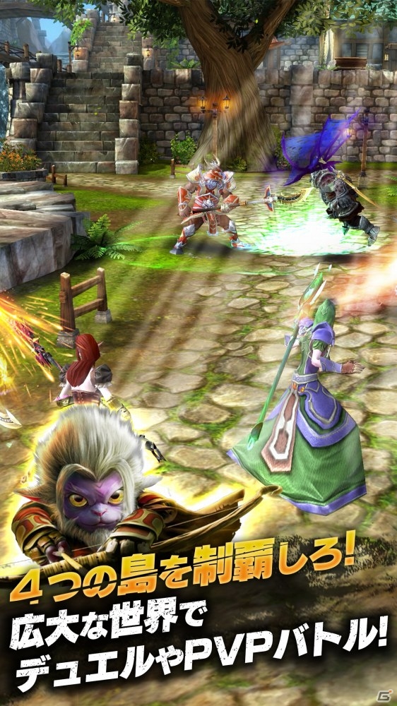 iOS/Android向けMMORPG「オーダー＆カオス2：リデンプション」が配信開始―美しいファンタジーワールドを世界中のプレイヤーと冒険！の画像2