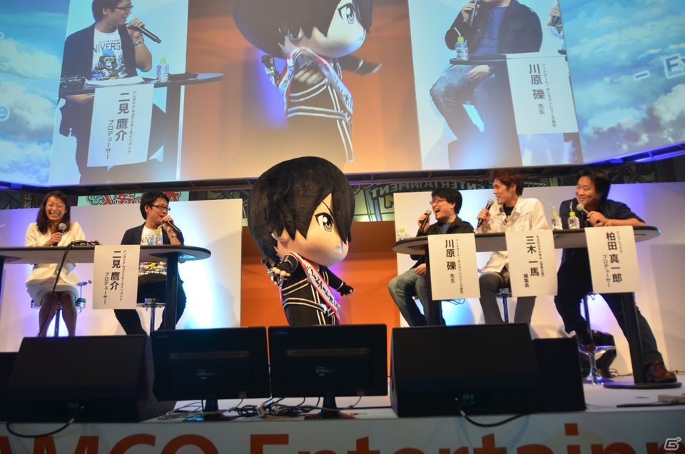 【TGS 2015】ゲーム最新作「SAOIV（仮）」が電撃発表！ノベル、アニメ、ゲームの今後のビジョンが語られた「ソードアート・オンライン コンテンツミーティング」の画像24