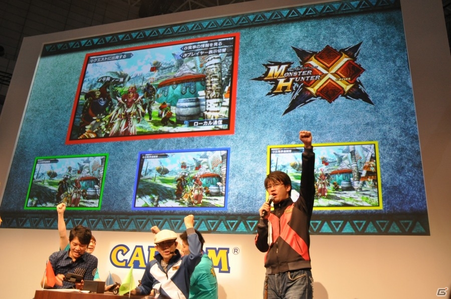 【TGS 2015】3DS「モンスターハンタークロス」スペシャルステージ！アイルーを操作してクエストに挑む「ニャンター」の存在が明らかにの画像13