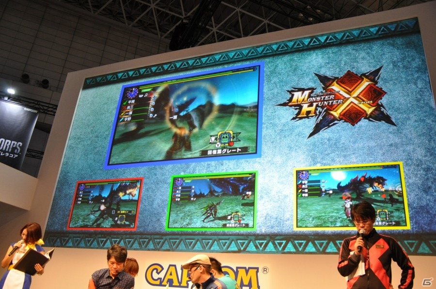 【TGS 2015】3DS「モンスターハンタークロス」スペシャルステージ！アイルーを操作してクエストに挑む「ニャンター」の存在が明らかにの画像15