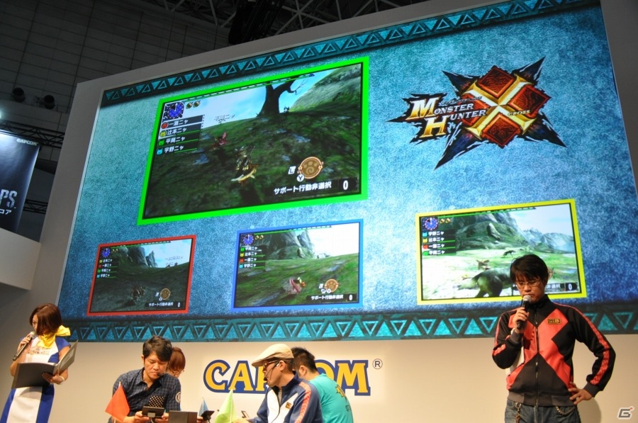 【TGS 2015】3DS「モンスターハンタークロス」スペシャルステージ！アイルーを操作してクエストに挑む「ニャンター」の存在が明らかにの画像20