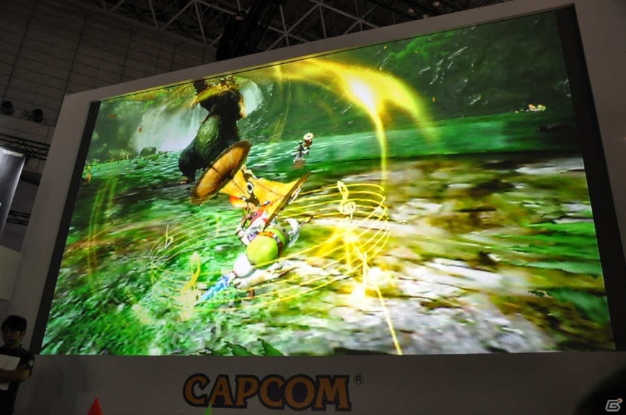 【TGS 2015】3DS「モンスターハンタークロス」スペシャルステージ！アイルーを操作してクエストに挑む「ニャンター」の存在が明らかにの画像28