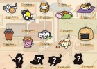 「ねこあつめ」つなげて遊べるキーホルダー第2弾が2016年1月に発売―はいしろさん、くつしたさん、しまみけさんら14種がラインナップ