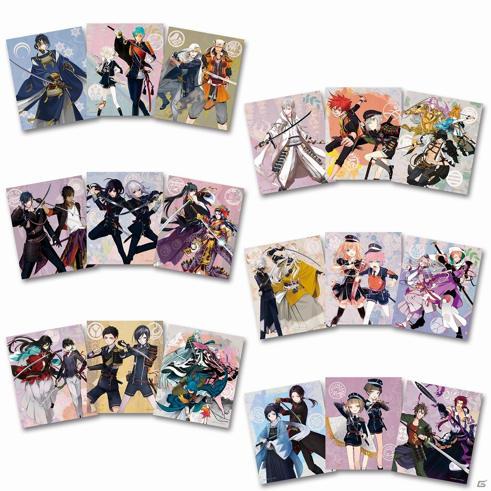 みんなのくじ「刀剣乱舞-ONLINE-」がコンビニエンスストアなどで9月26日より販売開始！三日月宗近や獅子王などのデフォルメフィギュアが登場の画像7