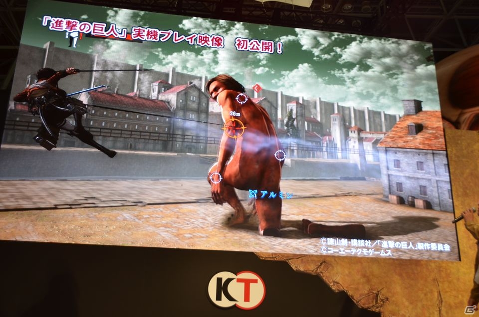 【TGS 2015】PS4/PS3/PS Vita「進撃の巨人」立体機動で魅せる実機デモプレイを初披露！の画像18