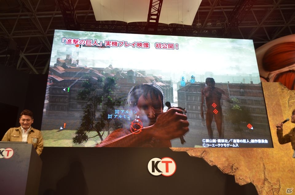 【TGS 2015】PS4/PS3/PS Vita「進撃の巨人」立体機動で魅せる実機デモプレイを初披露！の画像21