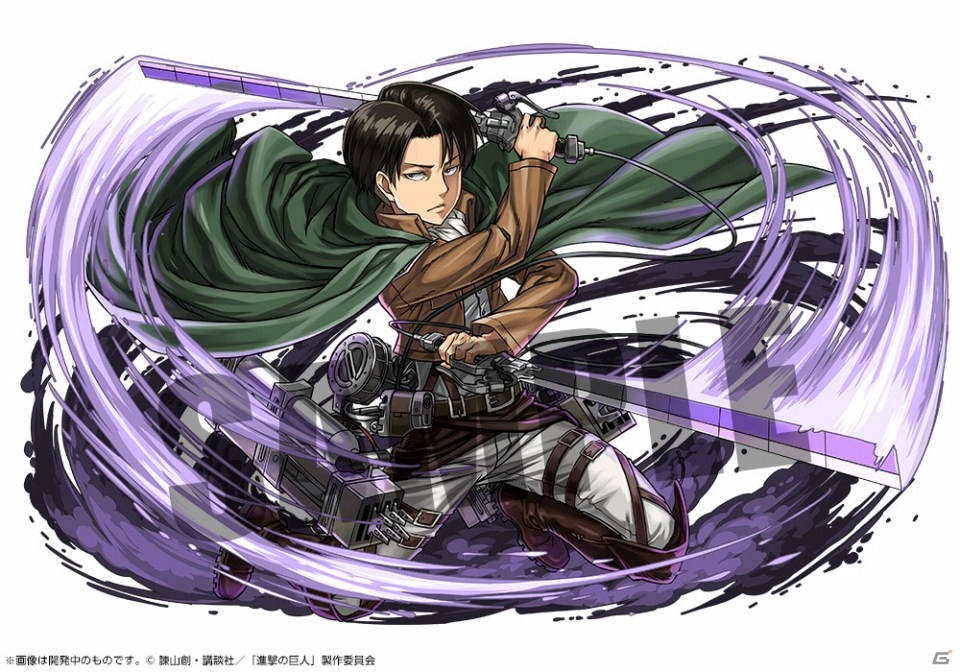 iOS/Android「パズル＆ドラゴンズ」とアニメ「進撃の巨人」とのコラボ内容を発表！エレンやリヴァイと一緒に壁外調査せよの画像6