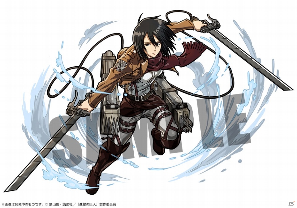 iOS/Android「パズル＆ドラゴンズ」とアニメ「進撃の巨人」とのコラボ内容を発表！エレンやリヴァイと一緒に壁外調査せよの画像7