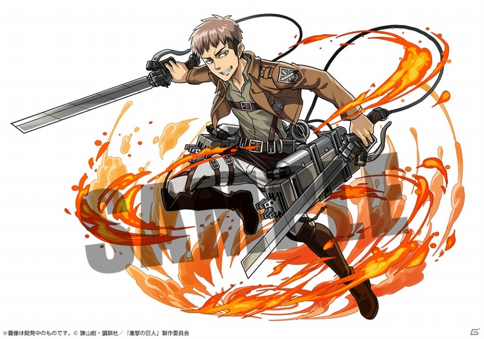 iOS/Android「パズル＆ドラゴンズ」とアニメ「進撃の巨人」とのコラボ内容を発表！エレンやリヴァイと一緒に壁外調査せよの画像9