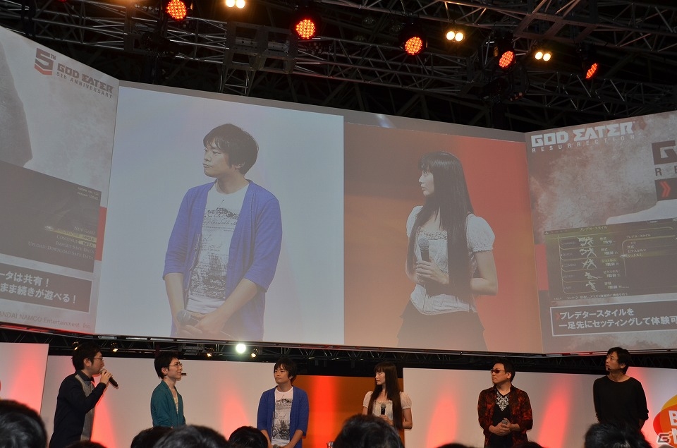 【TGS 2015】序盤がまるごとプレイできる体験版が10月上旬に配信決定！阪口大助さんらも出演した「ゴッドイーターステージ‐RESURRECTION‐」をレポートの画像2