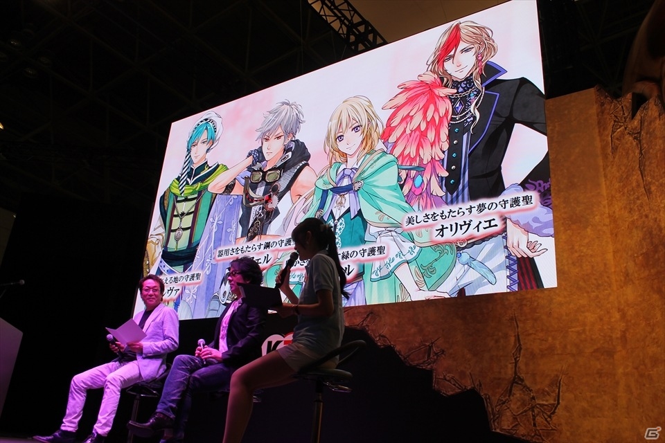 【TGS 2015】速水さん＆堀内さんが生ドラマ＆実機プレイも披露した「アンジェリーク ルトゥール」スペシャルステージの画像7