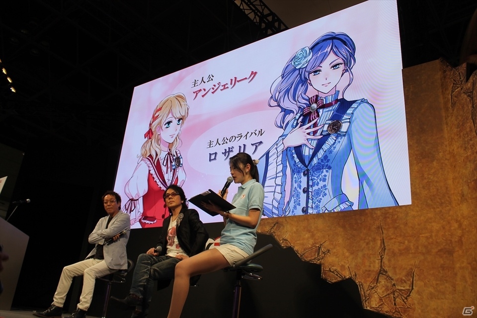【TGS 2015】速水さん＆堀内さんが生ドラマ＆実機プレイも披露した「アンジェリーク ルトゥール」スペシャルステージの画像9