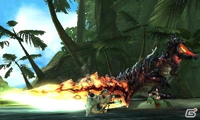 【TGS 2015】3DS「モンスターハンタークロス」を試遊レポート！大剣＋ブシドースタイルでディノバルドの尻尾切りに挑むの画像9