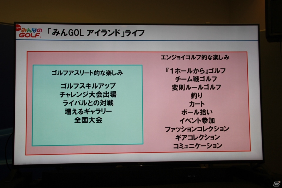 【TGS 2015】「原点回帰」をテーマに自由な「みんGOL」ライフの提供を目指す、「New みんなのGOLF」のセッションをレポートの画像11