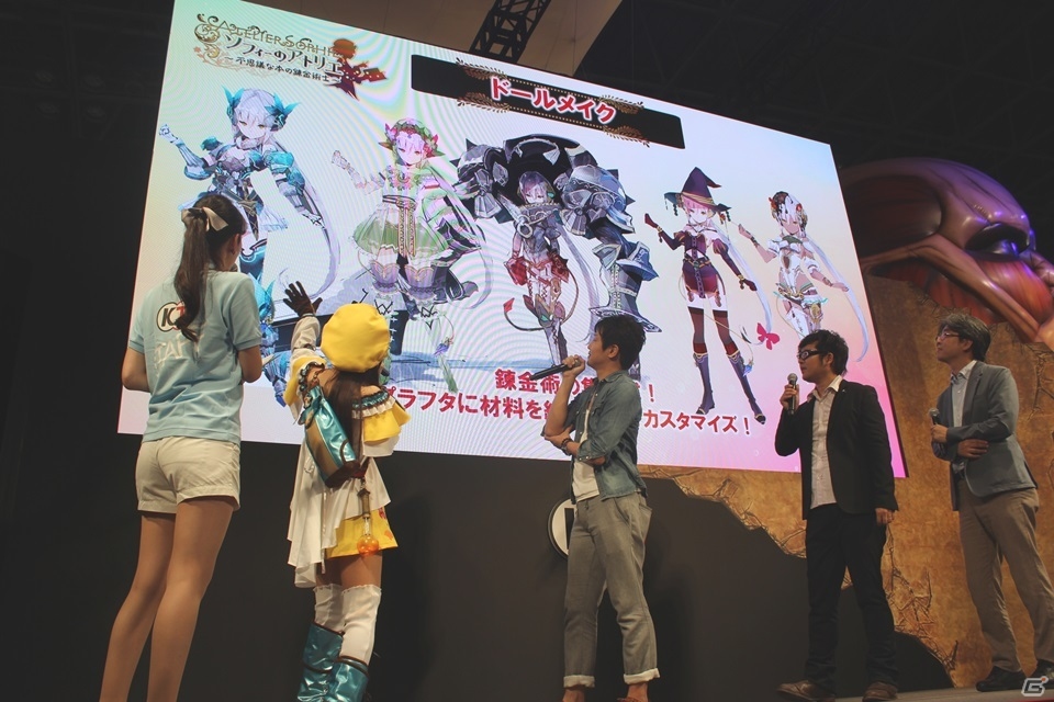 【TGS 2015】相坂優歌さんがリアルソフィーの姿で登場！「ソフィーのアトリエ＆よるのないくに」ガストスぺシャルステージをレポートの画像13