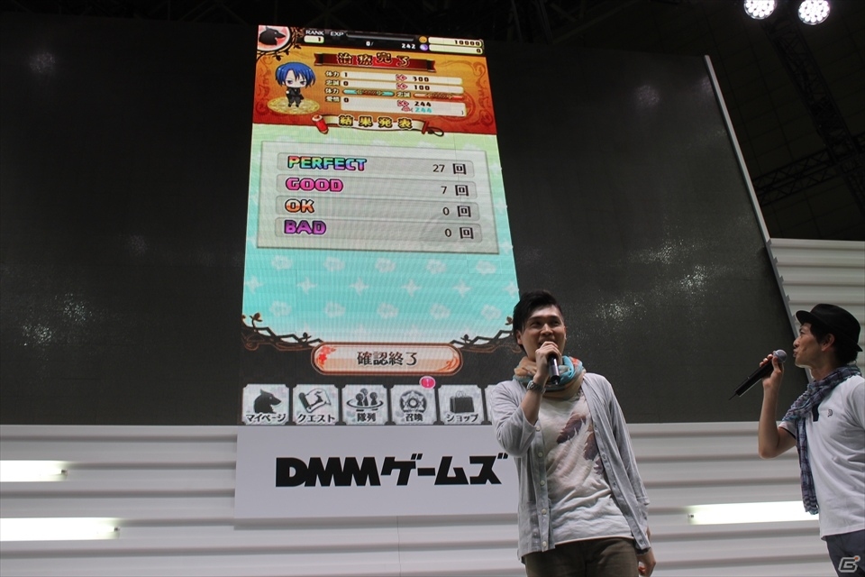【TGS 2015】豪華声優陣が出演！キャラとのシナリオやドキドキの治療も楽しめるパズルRPG「忍務遂行」ステージの画像16