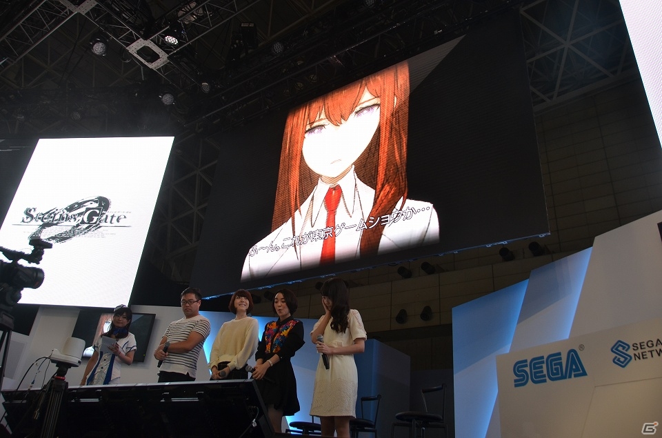 【TGS 2015】「STEINS;GATE 0」ステージで花澤香菜さん、潘めぐみさん、後藤沙緒里さんが演じたキャラクターを語る―情報盛りだくさんのOPムービーも公開！の画像3
