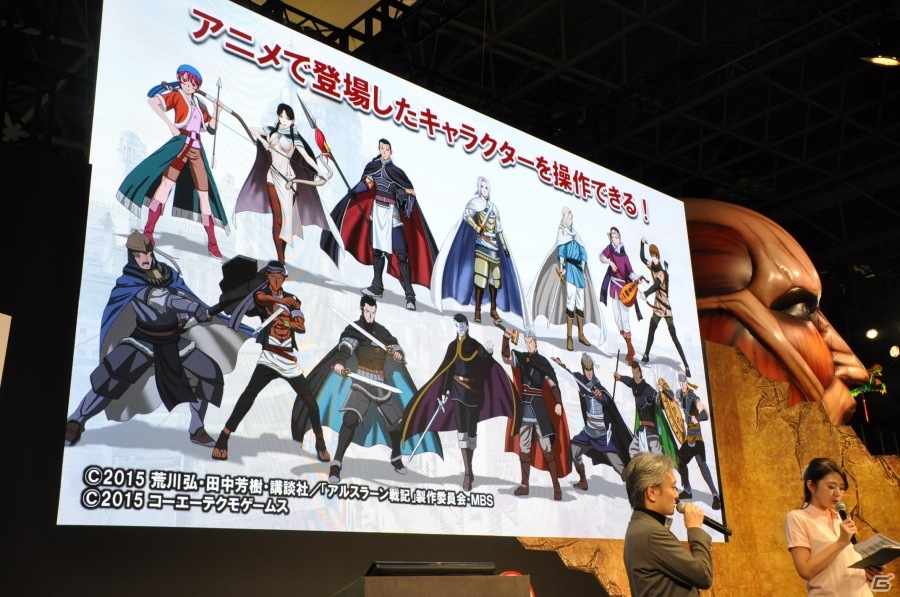【TGS 2015】小林裕介さんから名前入り直筆サインが手渡し！体験版配信も発表された「アルスラーン戦記×無双」ステージの画像6