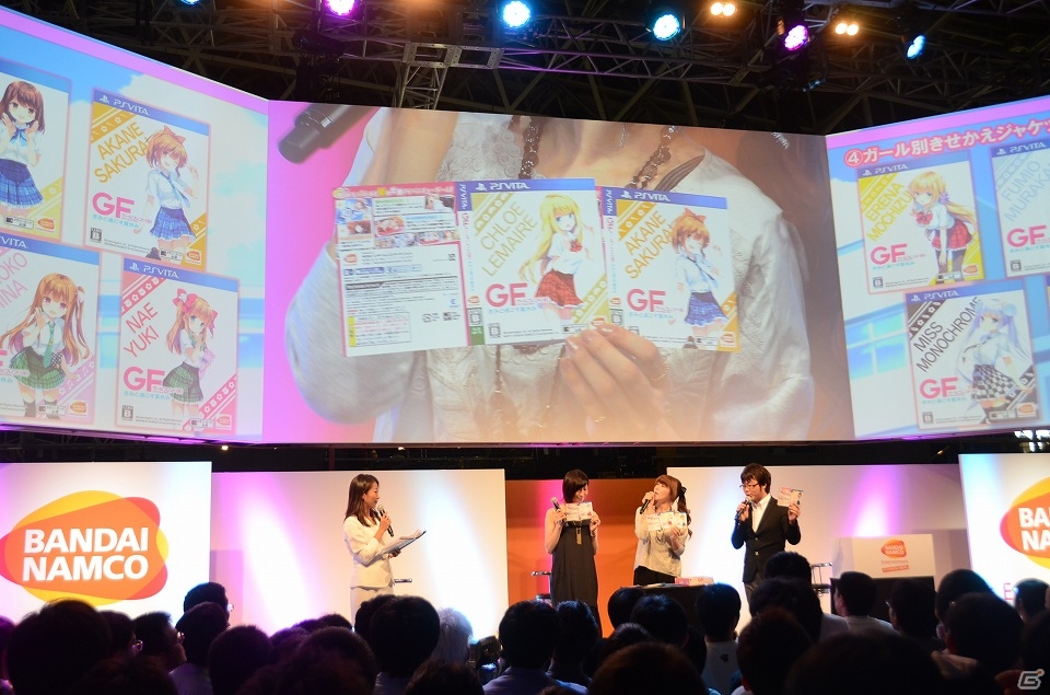 【TGS 2015】PS Vita「ガールフレンド（仮）きみと過ごす夏休み」実機プレイでタッチイベントを体験！限定版のアイテムも紹介されたステージをレポートの画像21