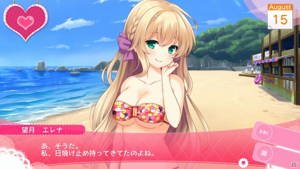 PS Vita「ガールフレンド（仮）きみと過ごす夏休み」限定版封入スペシャルピクチャードラマ「きみと過ごす日常」サンプル動画が公開の画像3