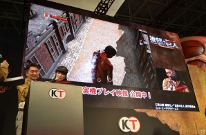 【TGS 2015】梶裕貴さんや石川由依さんが巨人を駆逐！実機プレイも披露された「進撃の巨人」スペシャルステージをレポートの画像16