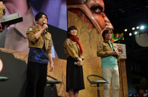 【TGS 2015】梶裕貴さんや石川由依さんが巨人を駆逐！実機プレイも披露された「進撃の巨人」スペシャルステージをレポートの画像3