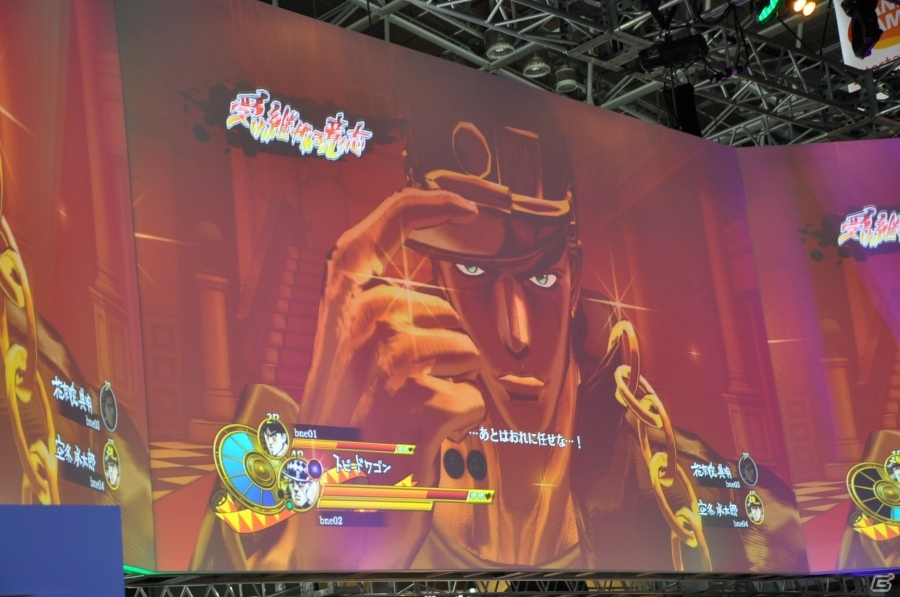 Tgs 15 上田燿司さんと共に4人対戦 Ps4 Ps3 ジョジョの奇妙な冒険 アイズオブヘブン ステージをレポートの画像 ゲーム情報サイト Gamer