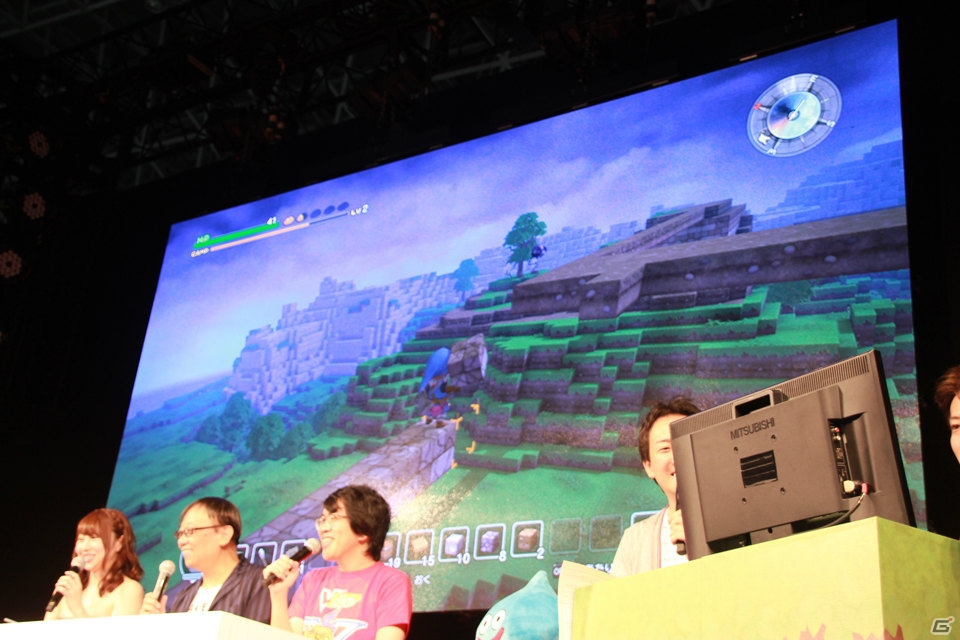 【TGS 2015】こ、ここは○○○○？－巨大な城の映像も公開されたPS4/PS3/PS Vita「ドラゴンクエストビルダーズ」のスペシャルトークショウの模様をお届けの画像13