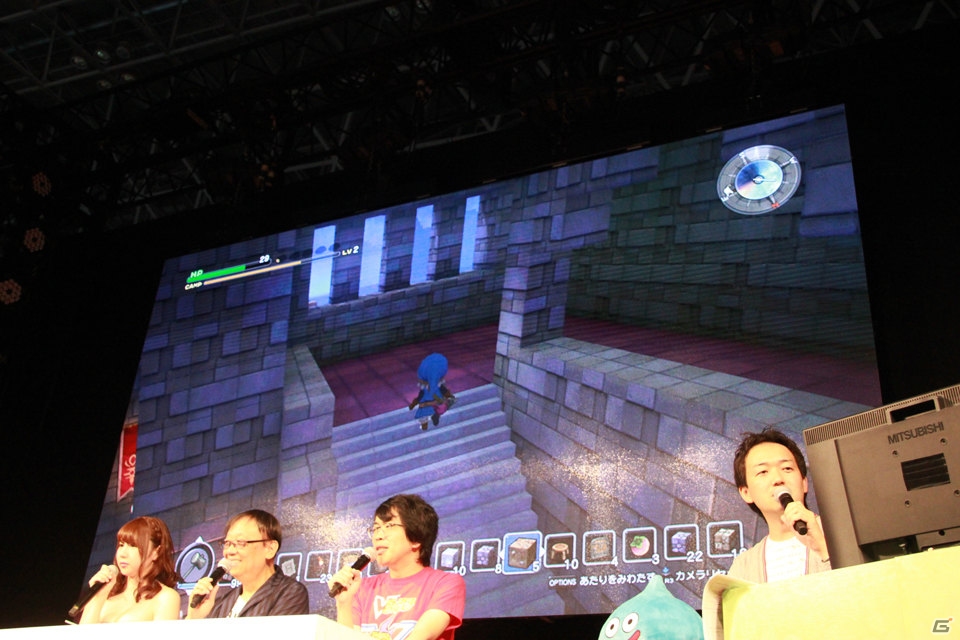 【TGS 2015】こ、ここは○○○○？－巨大な城の映像も公開されたPS4/PS3/PS Vita「ドラゴンクエストビルダーズ」のスペシャルトークショウの模様をお届けの画像17