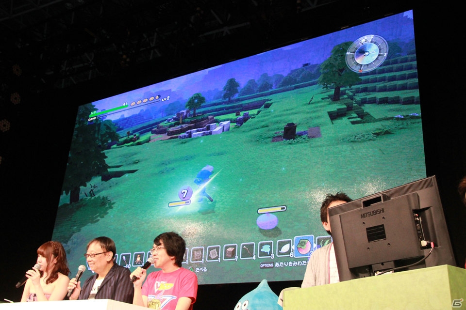 【TGS 2015】こ、ここは○○○○？－巨大な城の映像も公開されたPS4/PS3/PS Vita「ドラゴンクエストビルダーズ」のスペシャルトークショウの模様をお届けの画像7