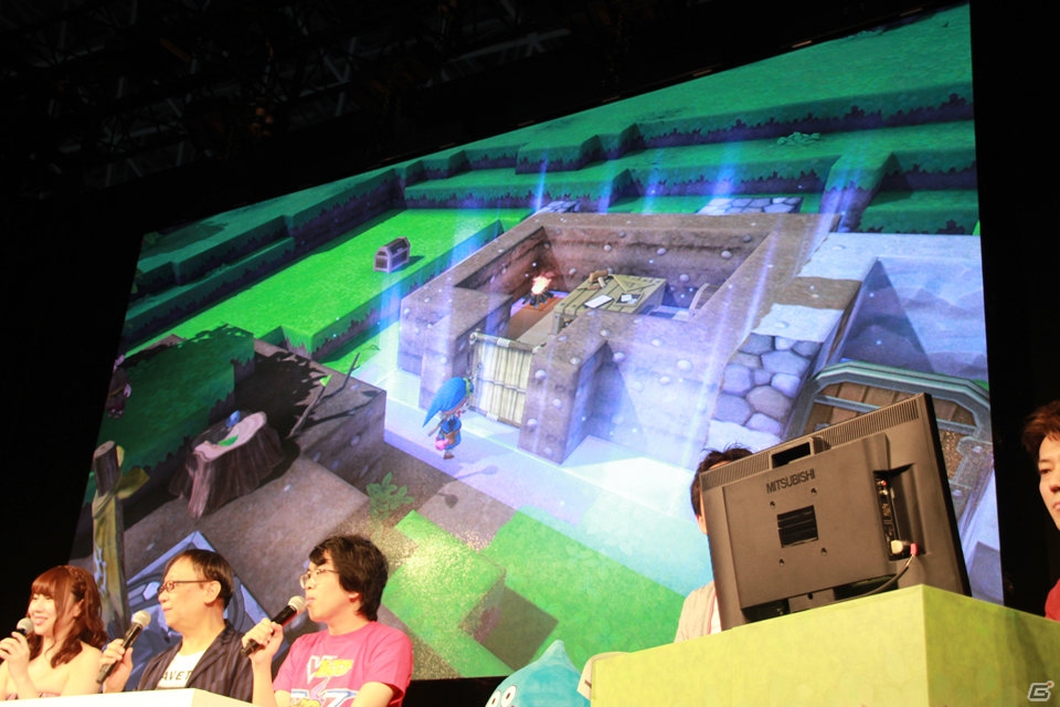 【TGS 2015】こ、ここは○○○○？－巨大な城の映像も公開されたPS4/PS3/PS Vita「ドラゴンクエストビルダーズ」のスペシャルトークショウの模様をお届けの画像9
