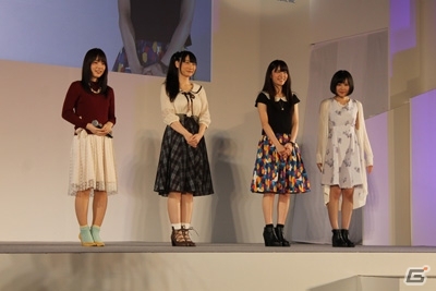 【TGS 2015】内田真礼さんら声優4人＆名誉会長・大久保佳代子さんも駆けつけたFgG新作発表会の画像17
