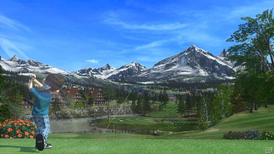 PS4「New みんなのGOLF」ゲーム概要が到着―ガチゴルフ、釣り、マイカート、スカイダイビングと今度はレジャーが目白押し！の画像16