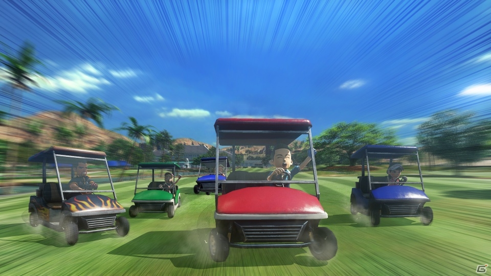 PS4「New みんなのGOLF」ゲーム概要が到着―ガチゴルフ、釣り、マイカート、スカイダイビングと今度はレジャーが目白押し！の画像25