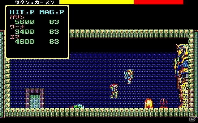 「プロジェクトEGG」にて日本ファルコムの「ソーサリアン 追加シナリオvol.3 ピラミッドソーサリアン（X1版・E.M.D対応版）」が配信！の画像3