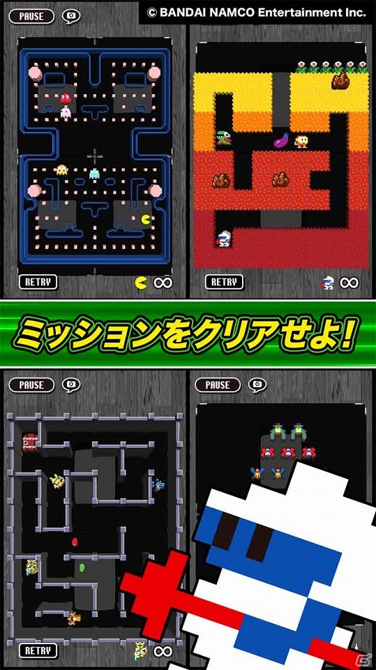 iOS版「ピクセルスーパースターズ」が配信開始―懐かしのキャラたちが登場するカタログIPオープン化プロジェクト参加作品の画像2