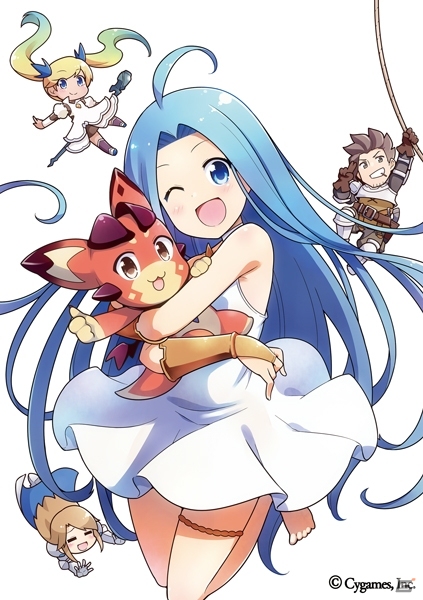 iOS/Android「グランブルーファンタジー」の小説第3巻＆公式4コマ「ぐらぶるっ！」が9月30日に発売の画像3