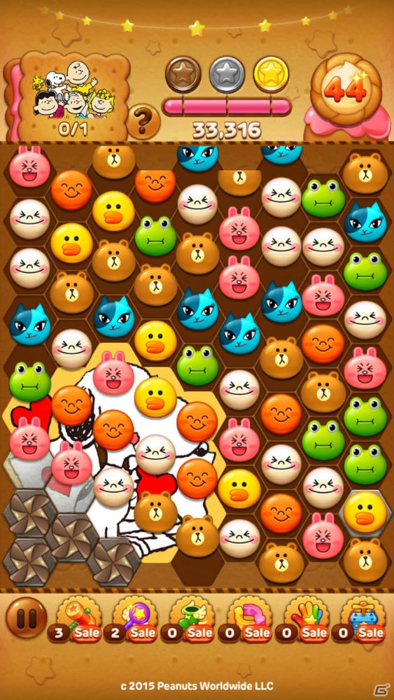 iOS/Android「LINE POP2」ハートやフレンドコインがもらえるスヌーピーとのコラボイベントが開催！の画像6
