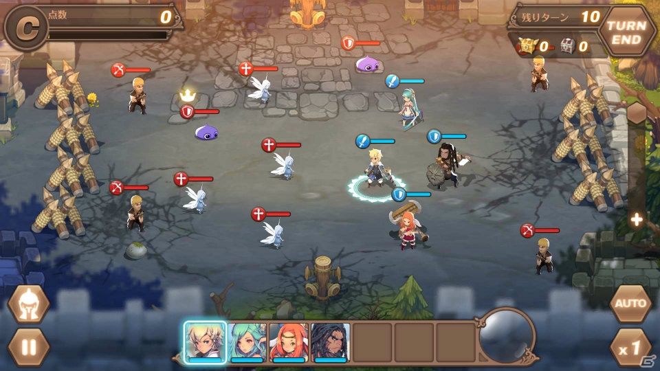 iOS/Android「フィンガーナイツ」ステージ、ギミック、モンスターの情報を紹介！事前登録者数7万人突破記念としてギフトが追加の画像5