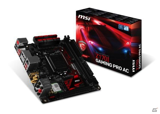 省スペースで優れたゲーミング環境を実現するMini-ITXマザーボード「Z170I GAMING PRO AC」が発売の画像1