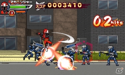3DS「手裏剣戦隊ニンニンジャー ゲームでワッショイ!!」が配信開始―誰でも楽しめるベルトスクロールアクションの画像3