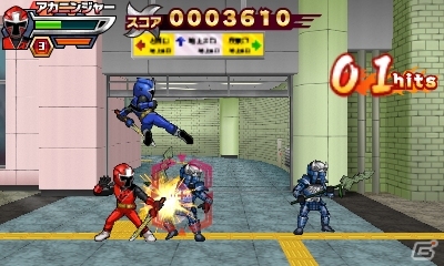 3DS「手裏剣戦隊ニンニンジャー ゲームでワッショイ!!」が配信開始―誰でも楽しめるベルトスクロールアクションの画像5