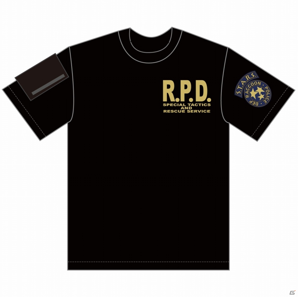 「バイオハザード」S.T.A.R.S.創設2周年を記念した「BIOHAZARD S.T.A.R.S. ANNIVERSARY Tシャツ」が12月17日に発売の画像3