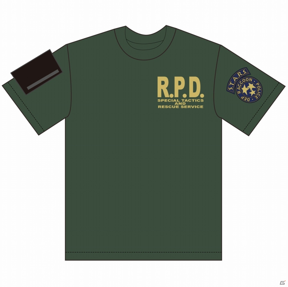 「バイオハザード」S.T.A.R.S.創設2周年を記念した「BIOHAZARD S.T.A.R.S. ANNIVERSARY Tシャツ」が12月17日に発売の画像7