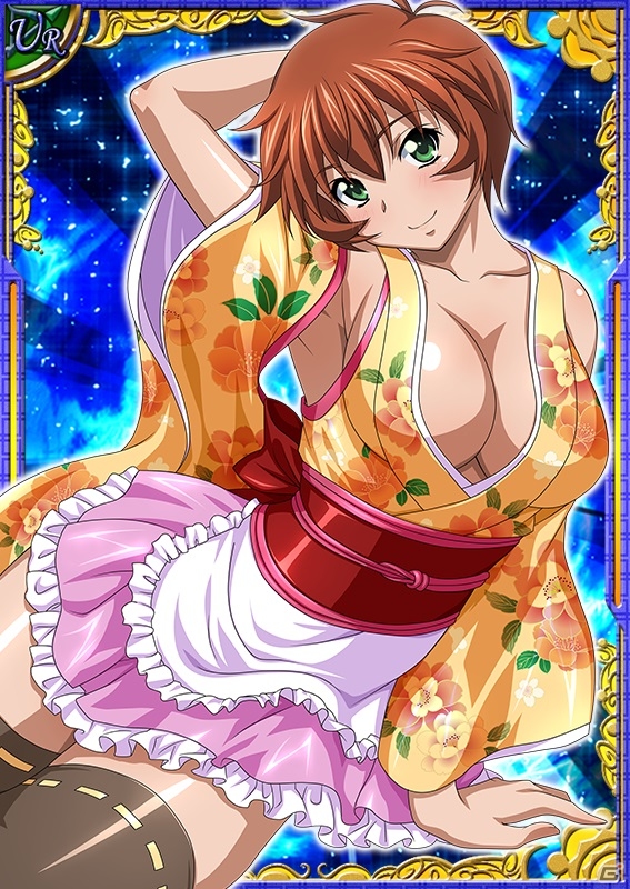 GREE/Mobage/dゲーム「一騎当千バーストファイト」和風メイドコスの「陳宮」が報酬のイベント「秋色絢爛☆和風メイド浪漫譚」が開催！の画像2